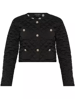 Kate Spade стеганая куртка, черный