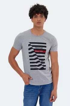 KATELL Мужская футболка серая SLAZENGER