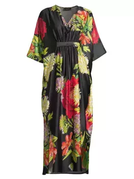 Катерина Печатный Кафтан Natori, черный