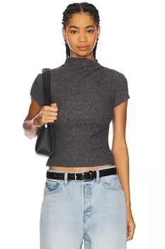 Кэти драпированный топ Nation Ltd, серый