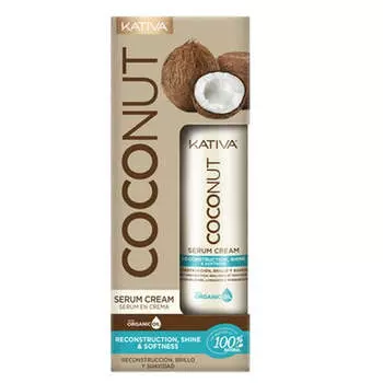 Kativa Coconut Reconstruction Serum Cream восстанавливающая сыворотка с кокосом в креме 200мл