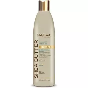 Kativa Шампунь с маслом ши, кокосовым маслом и марулой 550 мл унисекс Inny Producent