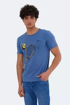 KATONS Мужская футболка Индиго SLAZENGER