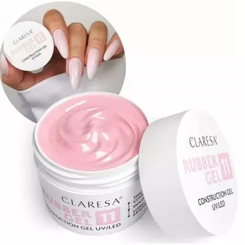Каучуковый гель 12г для наращивания ногтей Claresa