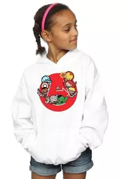 Kawaii Avengers Ready Steady War Толстовка Marvel, белый