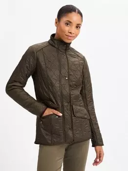 Кавалерийская стеганая куртка Barbour, хаки