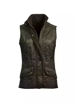 Кавалерийский жилет на флисовой подкладке Barbour, цвет olive olive