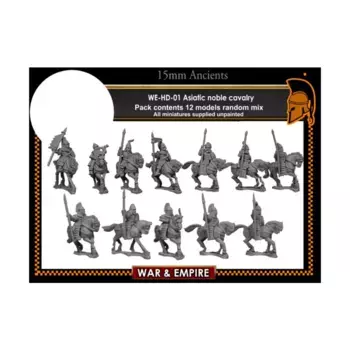Кавалерия – азиатская (дворяне), War & Empire - Dark Ages Miniatures - Horde (15mm)