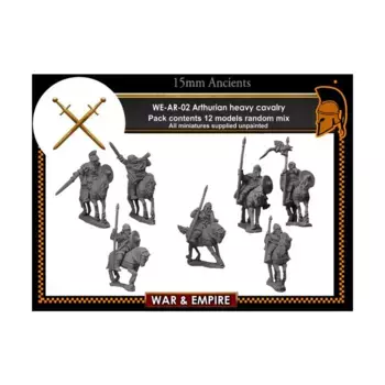 Кавалерия – Тяжелая, War & Empire - Dark Ages Miniatures - Roman British & Arthurian (15mm)
