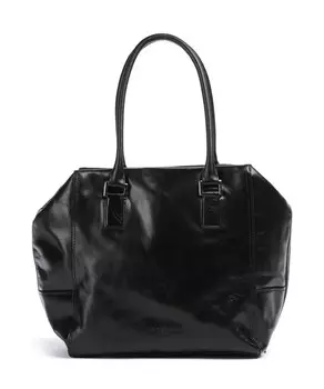 Kayla лакированная потертая сумка-шоппер из воловьей кожи Liebeskind, черный