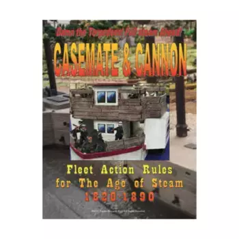 Каземат и пушка - Правила военно-морского флота в эпоху пара 1820-1890 гг., Miniature Rules (Hoplite Research)