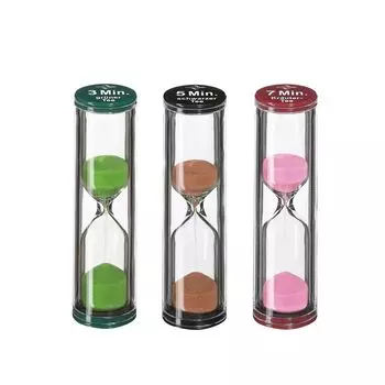 KCHENPROFI Песочные часы Tea Time 8см 2,3см Набор из 3 шт