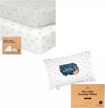 Kea 2 упаковки мини-простыней для детской кроватки Kea KeaBabies