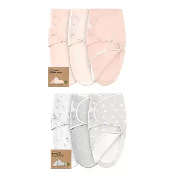 Kea Комплект детских пеленальных мешков для сна с застежкой-молнией KeaBabies