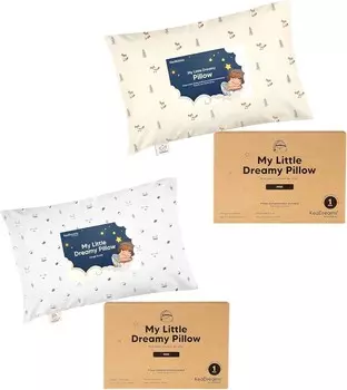 Kea Мини-подушка для малышей с наволочкой - 9x13 My Little Dreamy Mini Pillow, Подушки для сна для малышей, Детская подушка, Маленькие подушки, Дорожные подушки для сна, Подушки для малышей KeaBabies