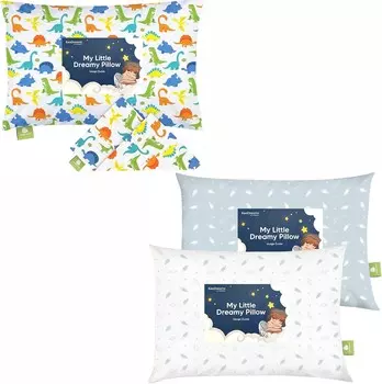 Kea Наволочка для малышей для малышей размером 13X18 и 2 подушки для малышей — наволочка из органического хлопка для мальчиков и детей — мягкие подушки для сна из органического хлопка для малышей — наволочка из 100% натурального хлопка KeaBabies...