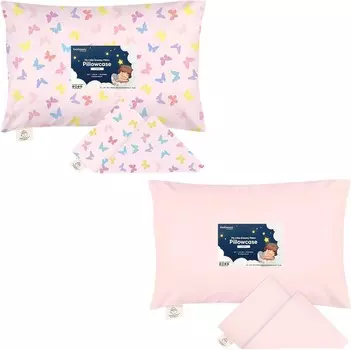 Kea Наволочка для малышей для малышей размером 13X18 — Органический наволочка для малышей для мальчиков и детей — Наволочка из 100% натурального хлопка для миниатюрных подушек для сна — Подушка продается отдельно KeaBabies