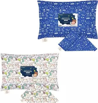 Kea Наволочка для малышей для малышей размером 13X18 — Органический наволочка для малышей для мальчиков и детей — Наволочка из 100% натурального хлопка для миниатюрных подушек для сна — Подушка продается отдельно KeaBabies