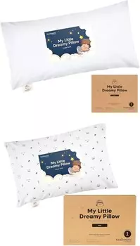 Kea Подушка для малышей Babies Buddy с наволочкой 10x18 и мини-подушка для малышей с наволочкой 9X13 — мягкие подушки для сна из органического хлопка для малышей KeaBabies