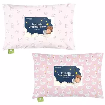 Kea Подушка для малышей с наволочкой - 13x18 My Little Dreamy Pillow, подушки для сна для малышей из органического хлопка, детские подушки, дорожные подушки, мини-подушка, детская подушка, подушка для детской кроватки KeaBabies
