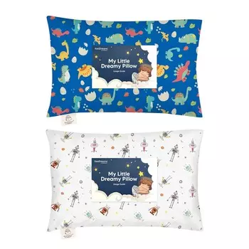 Kea Подушка для малышей с наволочкой - 13x18 My Little Dreamy Pillow, хлопковые подушки для сна для малышей, детские подушки, дорожные подушки, мини-подушка, детская подушка, подушка для детской кровати KeaBabies