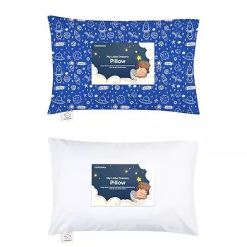 Kea Подушка для малышей с наволочкой - 13x18 My Little Dreamy Pillow, хлопковые подушки для сна для малышей, детские подушки, дорожные подушки, мини-подушка, детская подушка, подушка для детской кроватки KeaBabies