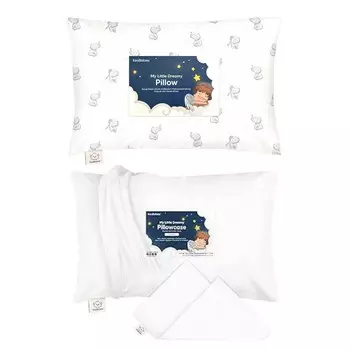 Kea Подушка для малышей с наволочкой и наволочка для малышей 13X18 — Мягкие хлопковые подушки для сна 13X18 — Наволочка для малышей для мальчиков, детей KeaBabies
