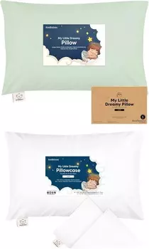 Kea Подушка для малышей с наволочкой, Jumbo 14X20 и наволочка для малышей 14X20 — мягкие хлопковые подушки для сна для малышей, наволочка для малышей Jumbo для мальчиков, детей KeaBabies