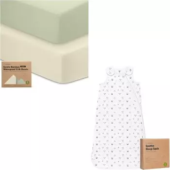 Kea Водостойкие простыни для детской кроватки для мальчиков KeaBabies