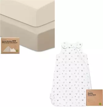 Kea Водостойкие простыни для детской кроватки для мальчиков KeaBabies
