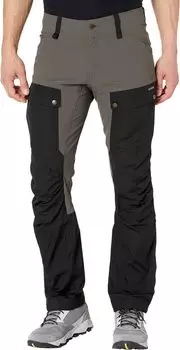 Кеб Брюки Fjllrven, цвет Black/Stone Grey