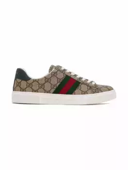 Кеды Ace GG Supreme Gucci, мультиколор