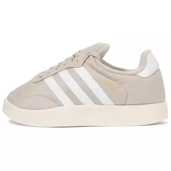 Кеды Adidas Originals Samba Skateboard Women's Low-Top, бежевый/белый
