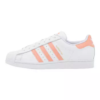 Кеды Adidas Superstar, белый/розовый