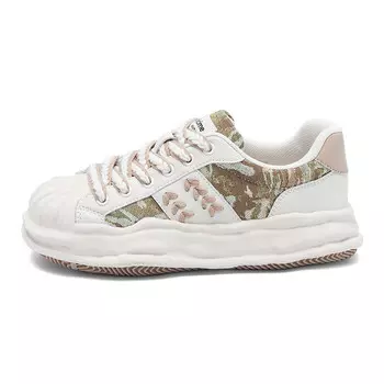 Кеды AGSDON Skateboard Shoes Women's Low-Top