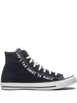 Кеды All Star Low Life's Too Short To Waste Converse, синий