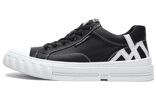 Кеды Anthony Miles Skateboard Shoes Men Low-Top Black