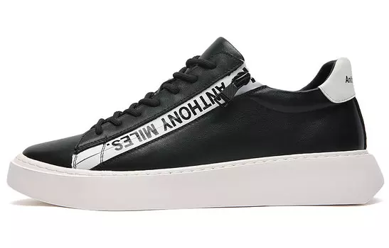 Кеды Anthony Miles Skateboard Shoes Men Low-Top Black