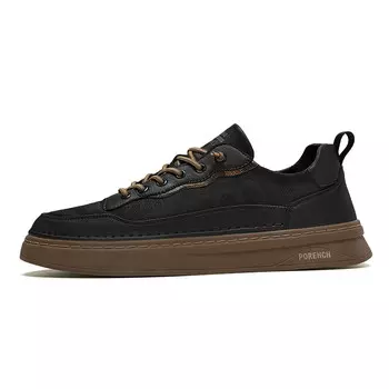 Кеды AOKANG Skateboard Shoes Men Low-Top, черный