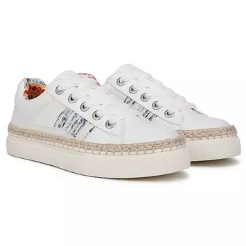 Кеды-эспадрильи Northshore Blowfish Malibu, white multi twill fabric