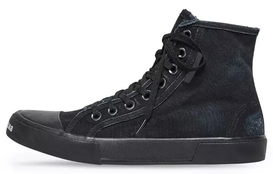 Кеды Balenciaga с резиновым носком, черный