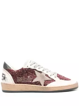 Кеды Ball Star со вставками GOLDEN GOOSE, красный
