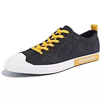 Кеды Baoda Skateboard Shoes Men Low-Top, черный/белый