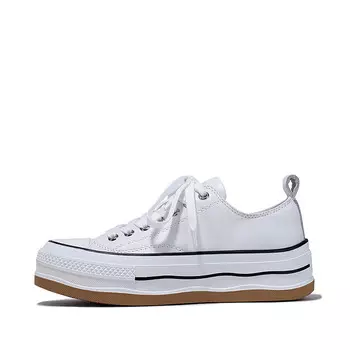 Кеды BELLALILY Skateboard Shoes Women's Low-Top, черный