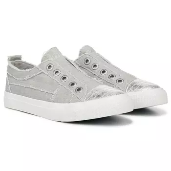 Кеды без шнуровки Blowfish Malibu, microchip grey linen fabric