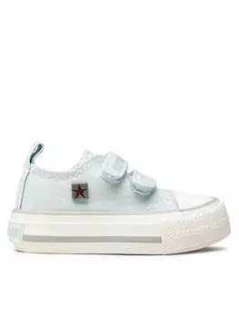 Кеды Big Star Shoes джинсовые на липучках, голубой