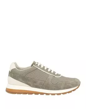 Кеды Brunello Cucinelli, зеленый