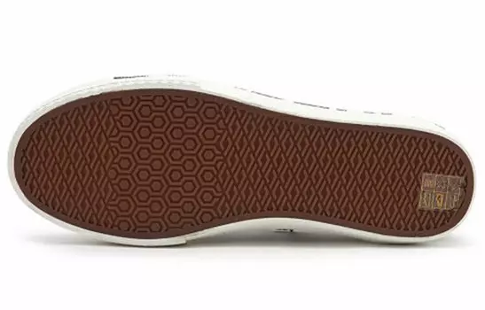 Кеды Burberry Icon Stripe с принтом, черный / белый