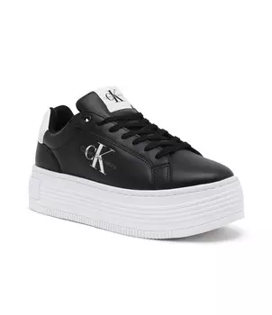 Кеды CALVIN KLEIN JEANS BOLD PLATF LOW LACE, черный