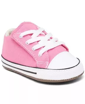 Кеды Chuck Taylor All Star Cribster для маленьких девочек от Finish Line Converse, розовый